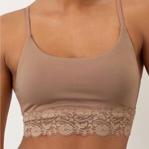 Pact Organic Cotton Lace Bralette